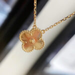 [Eternal Jewelry]CLOVER 15MM LASER NECKLACE - 图片 2