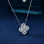 [Eternal Jewelry]LOOP NECKLACE FULL MOTIF DIAMOND 16MM MULTIPLE COLORS - 图片 11