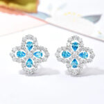 [Eternal Jewelry]LOOP EARRINGS FULL MOTIF DIAMOND 16MM - 图片 6