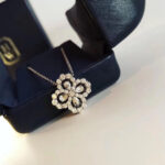 [Eternal Jewelry]LOOP NECKLACE FULL MOTIF DIAMOND 16MM MULTIPLE COLORS - 图片 14