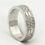 [Eternal Jewelry]LOVE RING 5.5MM DIAMONDS PAVED - 图片 2