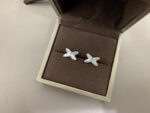 [Eternal Jewelry]JEUX DE WHITE MOP SILVER DIAMOND EARRINGS - 图片 3