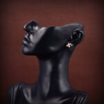 [Eternal Jewelry]JEUX DE GOLD DIAMOND EARRINGS - 图片 5