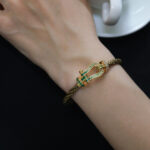 [Eternal Jewelry]FORCE 10 GOLD GREEN DIAMOND PAVED - 图片 2