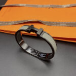[Eternal Jewelry]CLIC HM SO BLACK GREY BRACELET - 图片 2