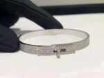 [Eternal Jewelry]HM KELLY BRACELET IN SILVER AND FULL PAVE DIAMOND - Image 4