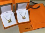 [Eternal Jewelry]HM CLIC YELLOW ENAMEL GOLD NECKLACE - 图片 5