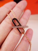 [Eternal Jewelry]HM FIRE PIG NOSE NECKLACE TRENDY STREET - 图片 2