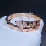 [Eternal Jewelry]SERPENTI WIDE BRACELET PINK GOLD DIAMOND - 图片 3