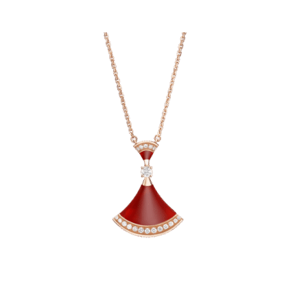 [Eternal Jewelry]DREAM NECKLACE CARNELIAN DIAMOND