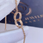 [Eternal Jewelry]LOVE BRACELET DOUBLE RING - 图片 6