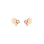 [Eternal Jewelry]BEE LOVE PINK GOLD DIAMOND EARRINGS