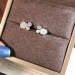 [Eternal Jewelry]BEE LOVE SILVER DIAMOND EARRINGS - 图片 5