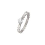 [Eternal Jewelry]BEE LOVE RING SILVER 1 DIAMOND