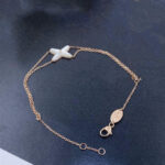 [Eternal Jewelry]JEUX BRACELET WHITE MOP PINK GOLD 1 DIAMOND - 图片 2