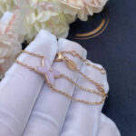 [Eternal Jewelry]JEUX BRACELET PINK MOP PINK GOLD 1 DIAMOND - Image 4