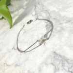 [Eternal Jewelry]JEUX BRACELET WHITE MOP SILVER 1 DIAMOND - 图片 2
