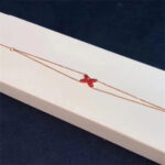 [Eternal Jewelry]JEUX BRACELET CARNELIAN PINK GOLD 1 DIAMOND - 图片 4