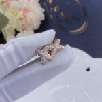 [Eternal Jewelry]JEUX DE PINK GOLD DIAMOND EARRINGS - 图片 2