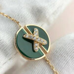 [Eternal Jewelry]JEUX DE BRACELET MALACHITE PINK GOLD DIAMONDS - Image 3