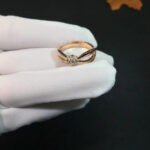 [Eternal Jewelry]LIENS RING PINK GOLD DIAMOND - 图片 5