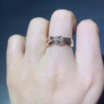 [Eternal Jewelry]LIENS RING PINK GOLD DIAMOND - 图片 6