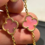 [Eternal Jewelry]CLOVER 5 PINK MOP BRACELET - 图片 6