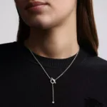 [Eternal Jewelry]FINESSE SILVER DIAMOND NECKLACE - 图片 4