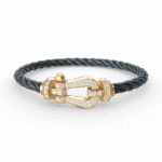 [Eternal Jewelry]FORCE LARGE HORSESHOE FULL DIAMOND BRACELET GOLD - 图片 5