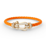 [Eternal Jewelry]FORCE LARGE HORSESHOE FULL DIAMOND BRACELET GOLD - 图片 2