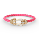 [Eternal Jewelry]FORCE LARGE HORSESHOE FULL DIAMOND BRACELET GOLD - 图片 11