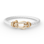 [Eternal Jewelry]FORCE LARGE HORSESHOE FULL DIAMOND BRACELET GOLD - 图片 14