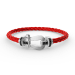 [Eternal Jewelry]FORCE LARGE HORSESHOE BLACK DIAMOND BRACELET SILVER - 图片 10