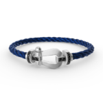 [Eternal Jewelry]FORCE LARGE HORSESHOE BLACK DIAMOND BRACELET SILVER - 图片 11