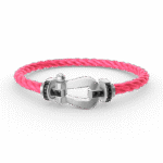 [Eternal Jewelry]FORCE LARGE HORSESHOE BLACK DIAMOND BRACELET SILVER - 图片 12