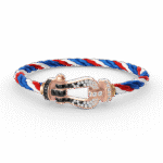 [Eternal Jewelry]FORCE LARGE HORSESHOE BLACK WHITE DIAMOND BRACELET ROSE GOLD - 图片 7