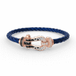 [Eternal Jewelry]FORCE LARGE HORSESHOE BLACK WHITE DIAMOND BRACELET ROSE GOLD - 图片 10
