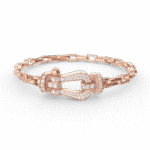 [Eternal Jewelry]FORCE LARGE HORSESHOE CLASP  METAL BRACELET - 图片 6