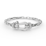 [Eternal Jewelry]FORCE LARGE HORSESHOE CLASP  METAL BRACELET - 图片 11