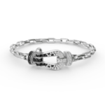 [Eternal Jewelry]FORCE LARGE HORSESHOE CLASP  METAL BRACELET - 图片 12