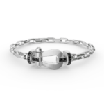 [Eternal Jewelry]FORCE LARGE HORSESHOE CLASP  METAL BRACELET - 图片 14