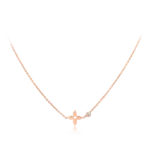 [Eternal Jewelry]BLOSSOM PENDANT PINK GOLD AND DIAMOND - 图片 2