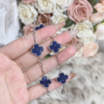 [Eternal Jewelry]CLOVER 5 MOTIF PIETERSITE SILVER BRACELET - 图片 8