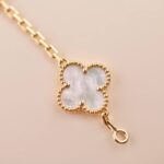 [Eternal Jewelry]CLOVER  5 MOTIF WHITE MOP BRACELET - 图片 9