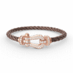[Eternal Jewelry]FORCE LARGE HORSESHOE FULL DIAMOND BRACELET ROSE GOLD - 图片 6