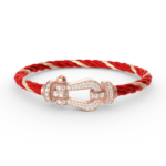 [Eternal Jewelry]FORCE LARGE HORSESHOE FULL DIAMOND BRACELET ROSE GOLD - 图片 3