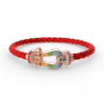 [Eternal Jewelry]FORCE LARGE HORSESHOE  COLORED DIAMOND BRACELET ROSE GOLD - 图片 6
