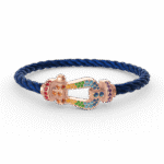 [Eternal Jewelry]FORCE LARGE HORSESHOE  COLORED DIAMOND BRACELET ROSE GOLD - 图片 7