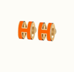 [Eternal Jewelry]MINI POP H EARRINGS ORANGE - 图片 2