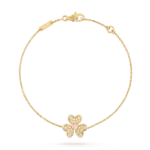 [Eternal Jewelry]FRIVOLE GOLD FLOWER DIAMOND BRACELET